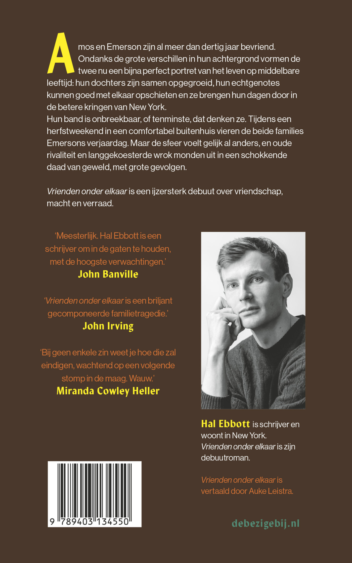 Vrienden onder elkaar achterkant
