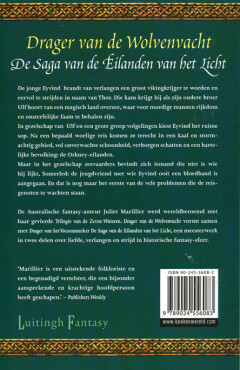Drager van de wolvenvacht / De Saga van de Eilanden van het Licht / 1 achterkant