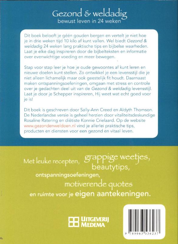 GEZOND EN WELDADIG GEZOND EN WELDADIG achterkant