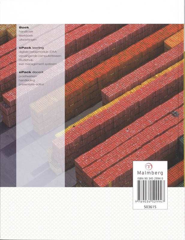 Matrix 1 Vwo(havo) Handboek A achterkant