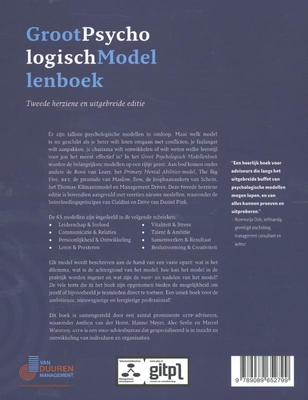 Groot psychologisch modellenboek achterkant