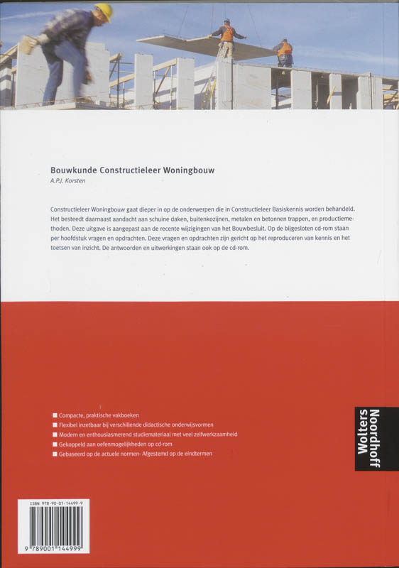 Bouwkunde Constructieleer woningbouw achterkant