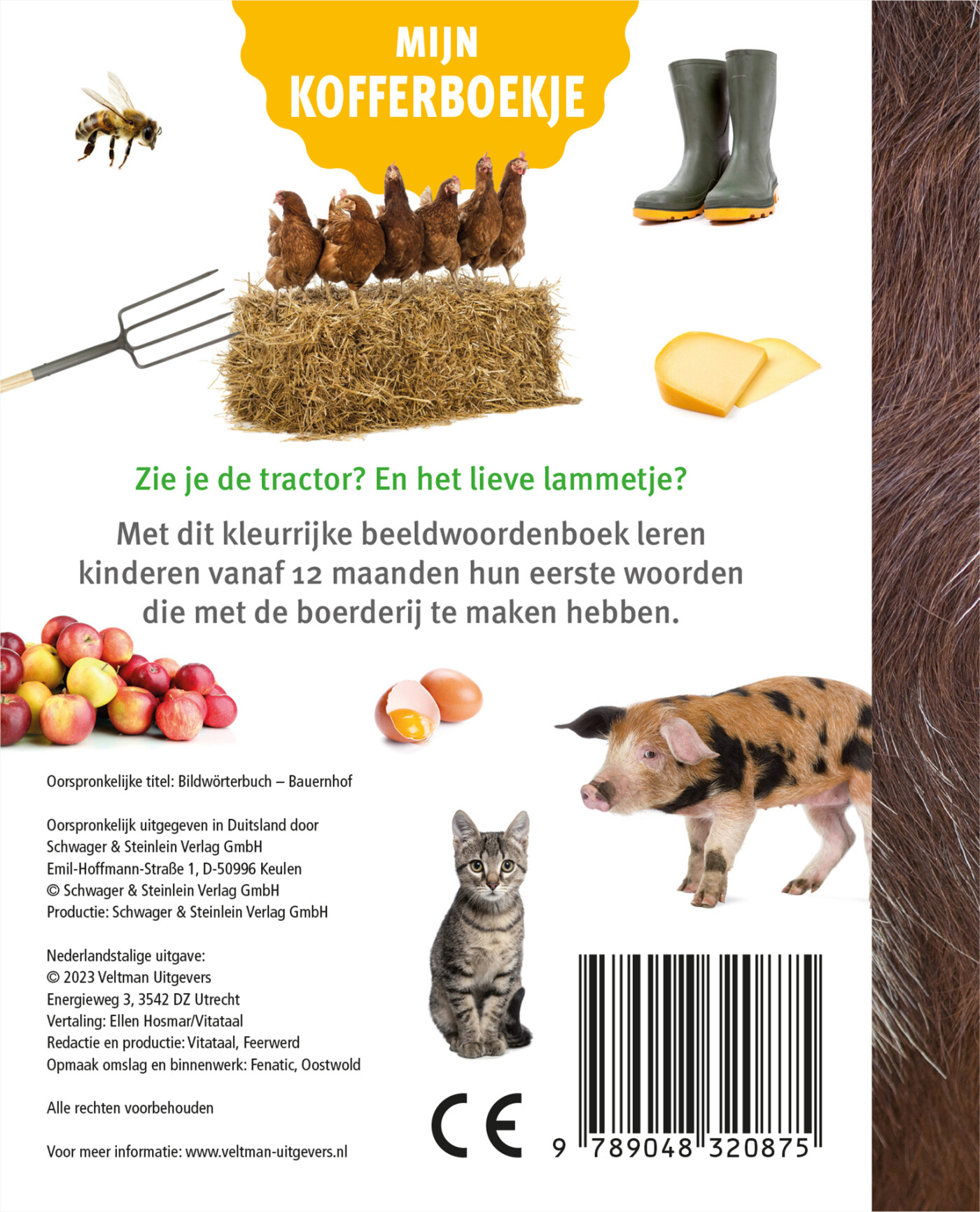 Mijn kofferboekje - Boerderij achterkant