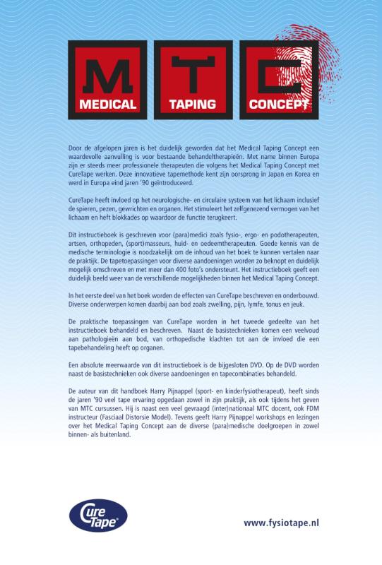 Instructieboek medical taping achterkant