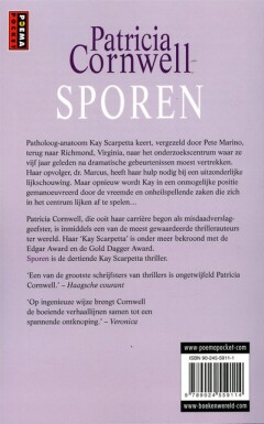 Sporen / Kay Scarpetta / 13 achterkant