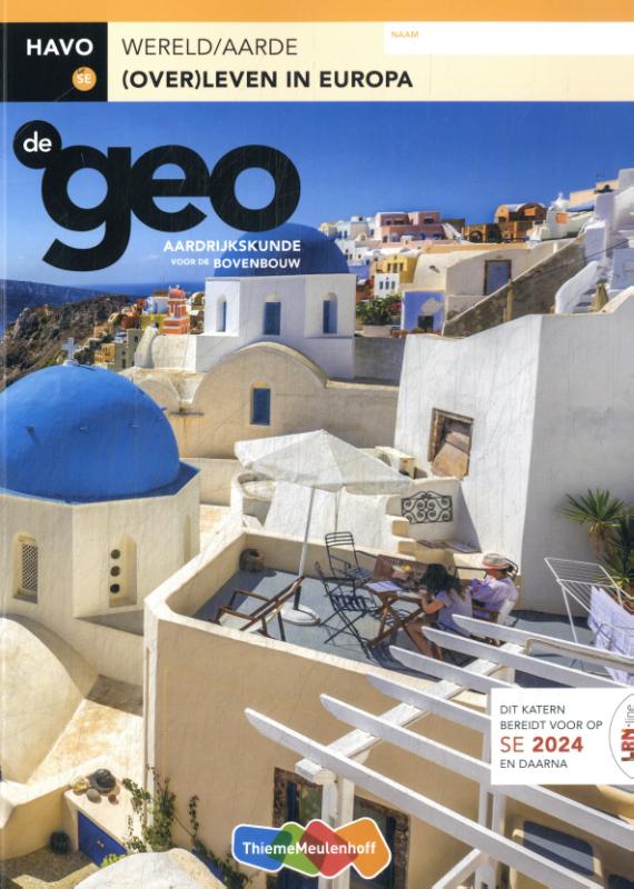 De Geo LRN-line (SE) boek havo (Over)leven in Europa