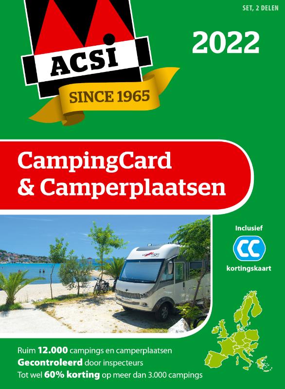 ACSI Campinggids  -   CampingCard & Camperplaatsen 2022