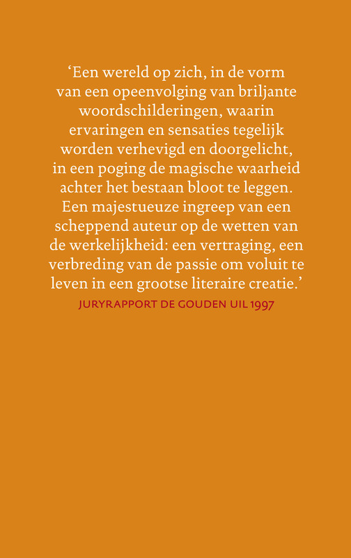 Het hof van barmhartigheid / De tandeloze tijd / 3, 1e boek achterkant