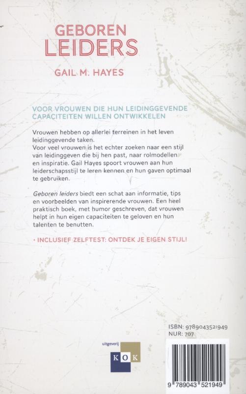 Geboren leiders achterkant