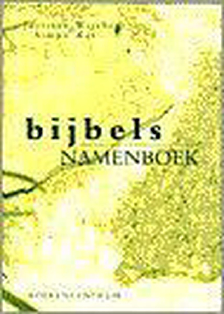 Bijbels namenboek, het