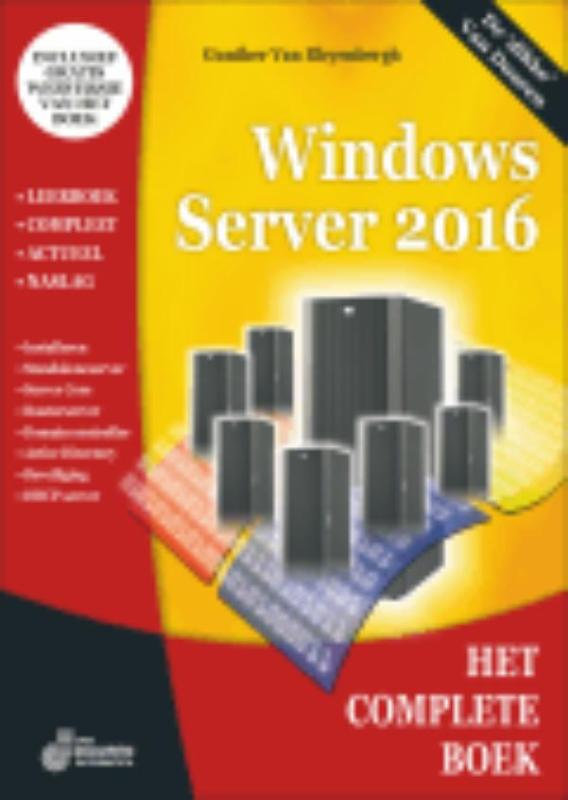 Het complete boek windows server / 2016 / Het complete boek