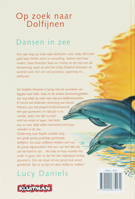 Dansen in zee / Op zoek naar dolfijnen achterkant