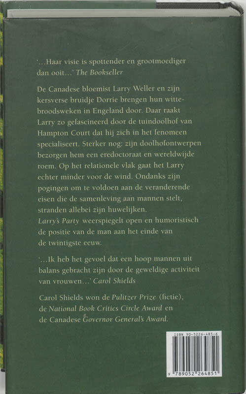 Larry's Party achterkant