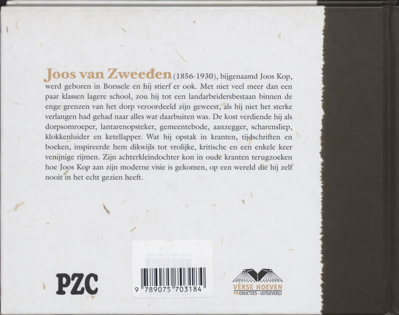 De wereld van Joos Kop achterkant