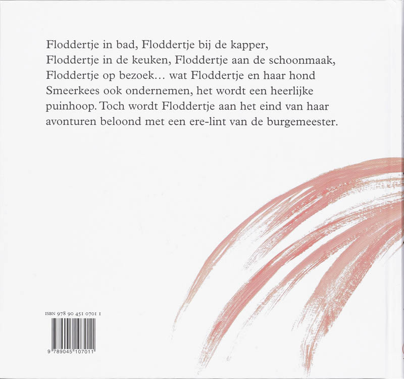 Floddertje / Musicaleditie + CD achterkant