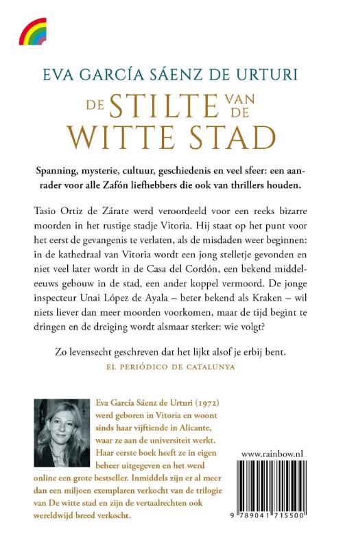 De stilte van de witte stad / Rainbow pocketboeken / 1533 achterkant