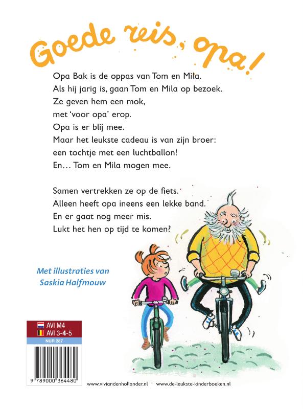 Goede reis, opa! achterkant