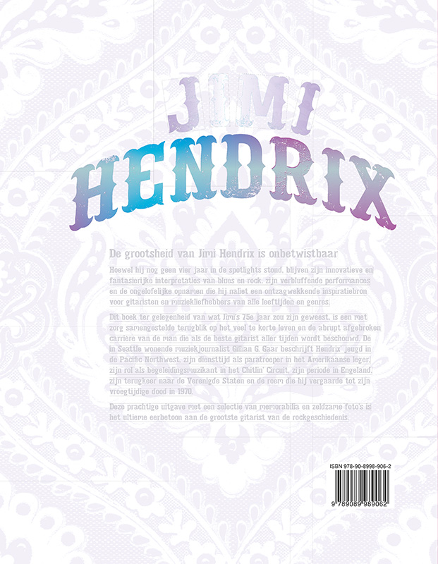 Jimi Hendrix achterkant