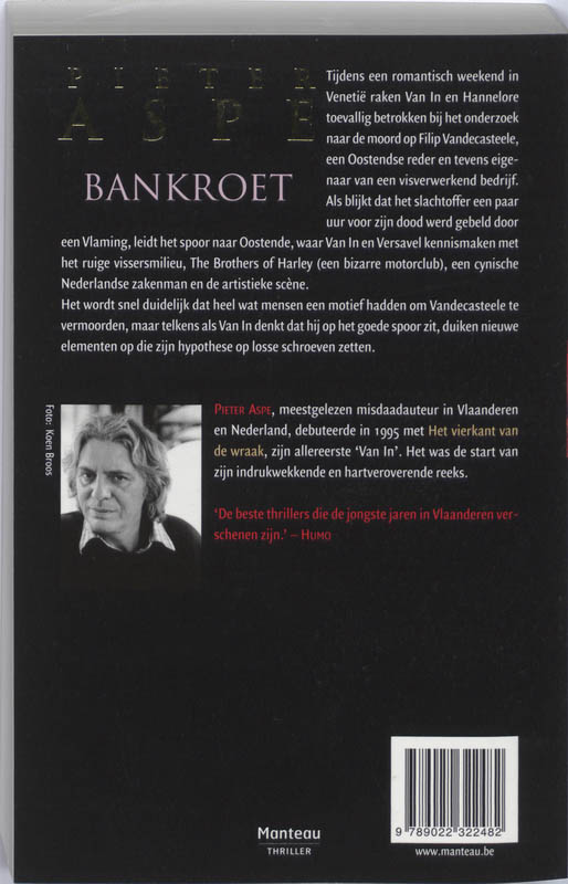 Bankroet / Meesters in Misdaad / 23 Bankroet / Meesters in Misdaad / 23 achterkant