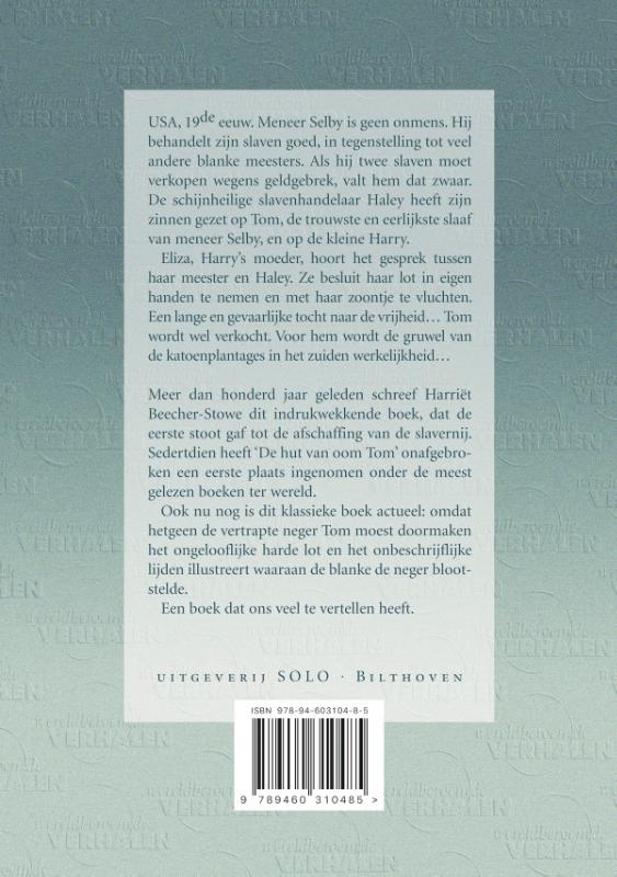 De Hut van oom Tom achterkant