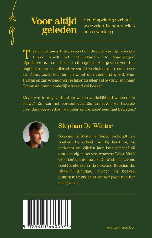 Voor altijd geleden achterkant