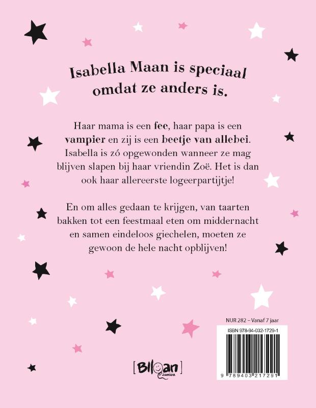 Isabella Maan 9 - Isabella Maan gaat logeren achterkant