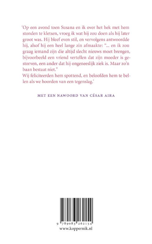 Aantekeningen uit een kindertijd achterkant