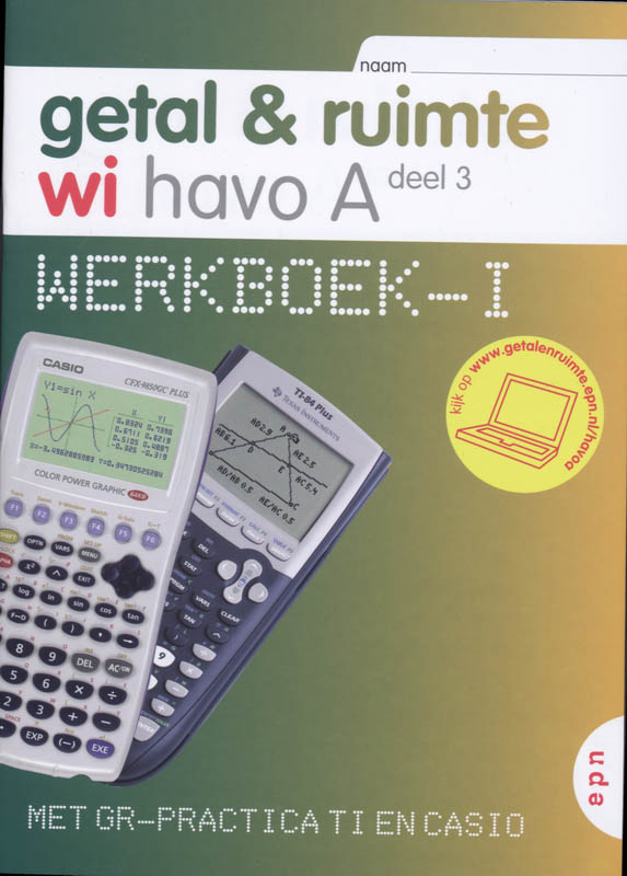 Getal en Ruimte / Havo A deel 3 / deel Werkboek-i + Website