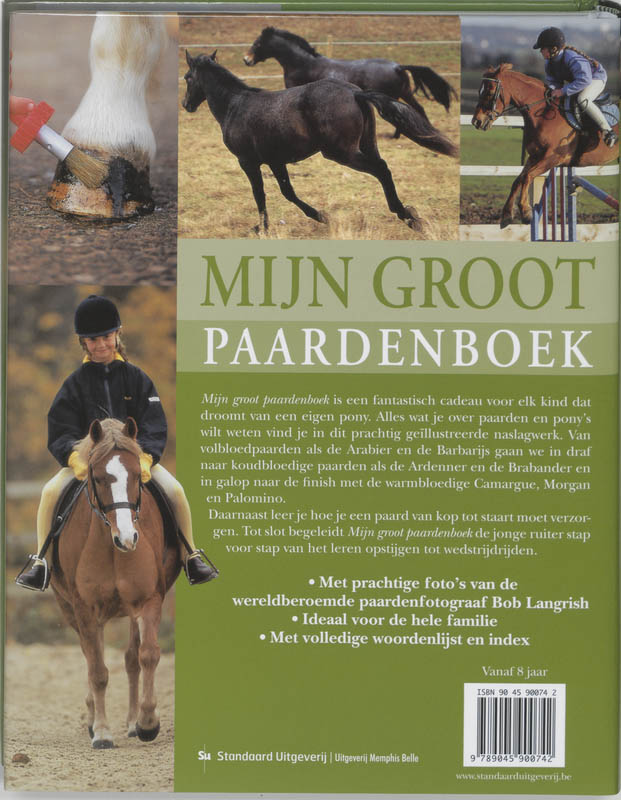 Mijn groot paardenboek achterkant
