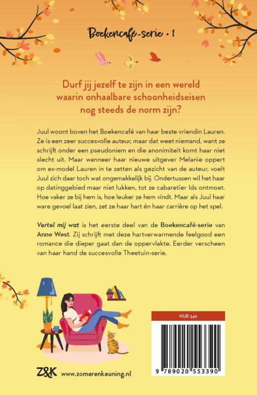 Vertel mij wat / Het boekencafé / 1 achterkant