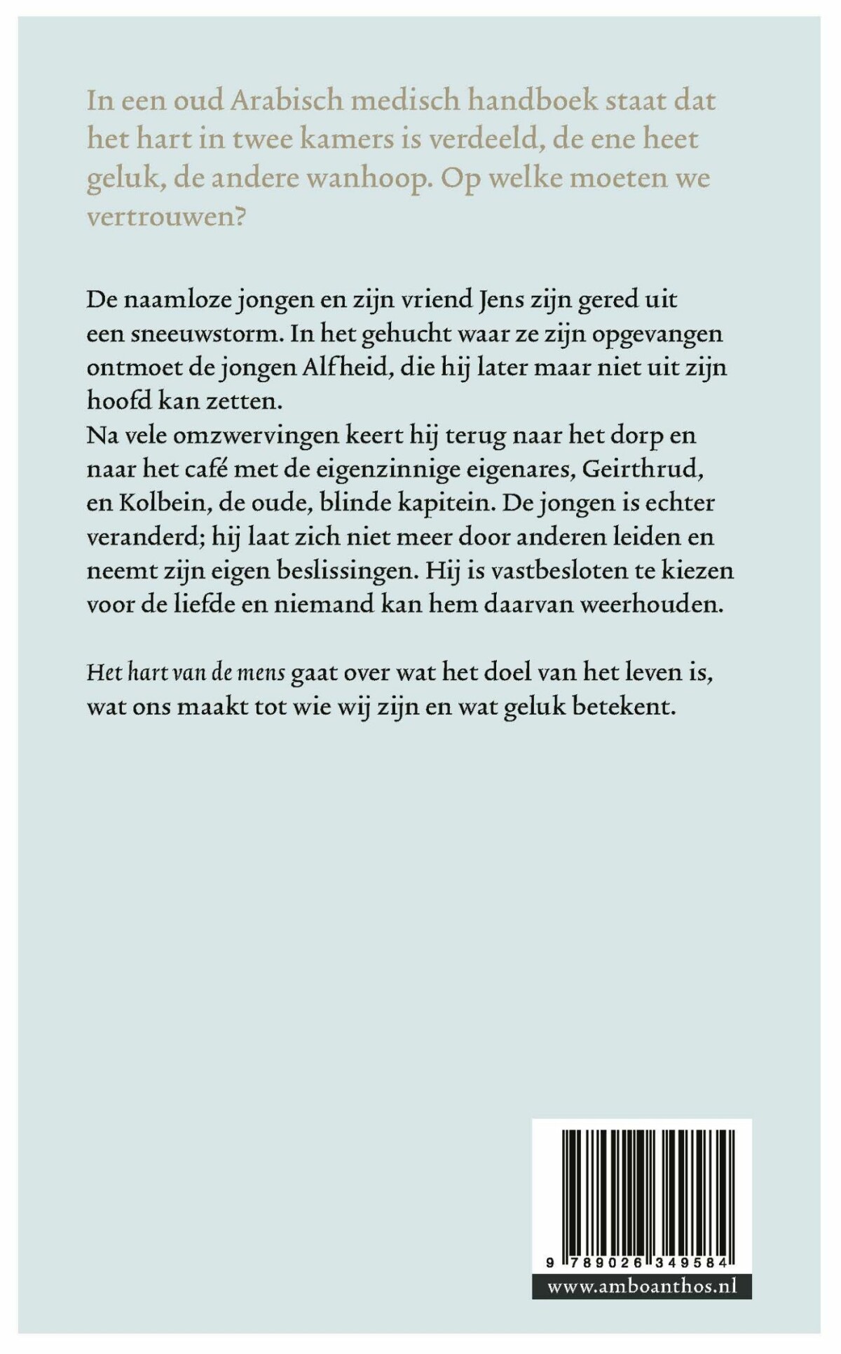 Het hart van de mens / De jongen / 3 achterkant