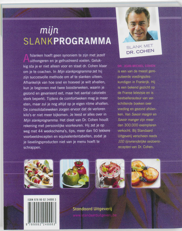 Mijn Slankprogramma achterkant