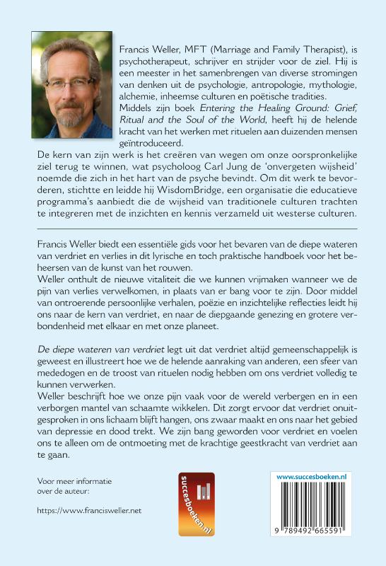 De diepe wateren van verdriet achterkant