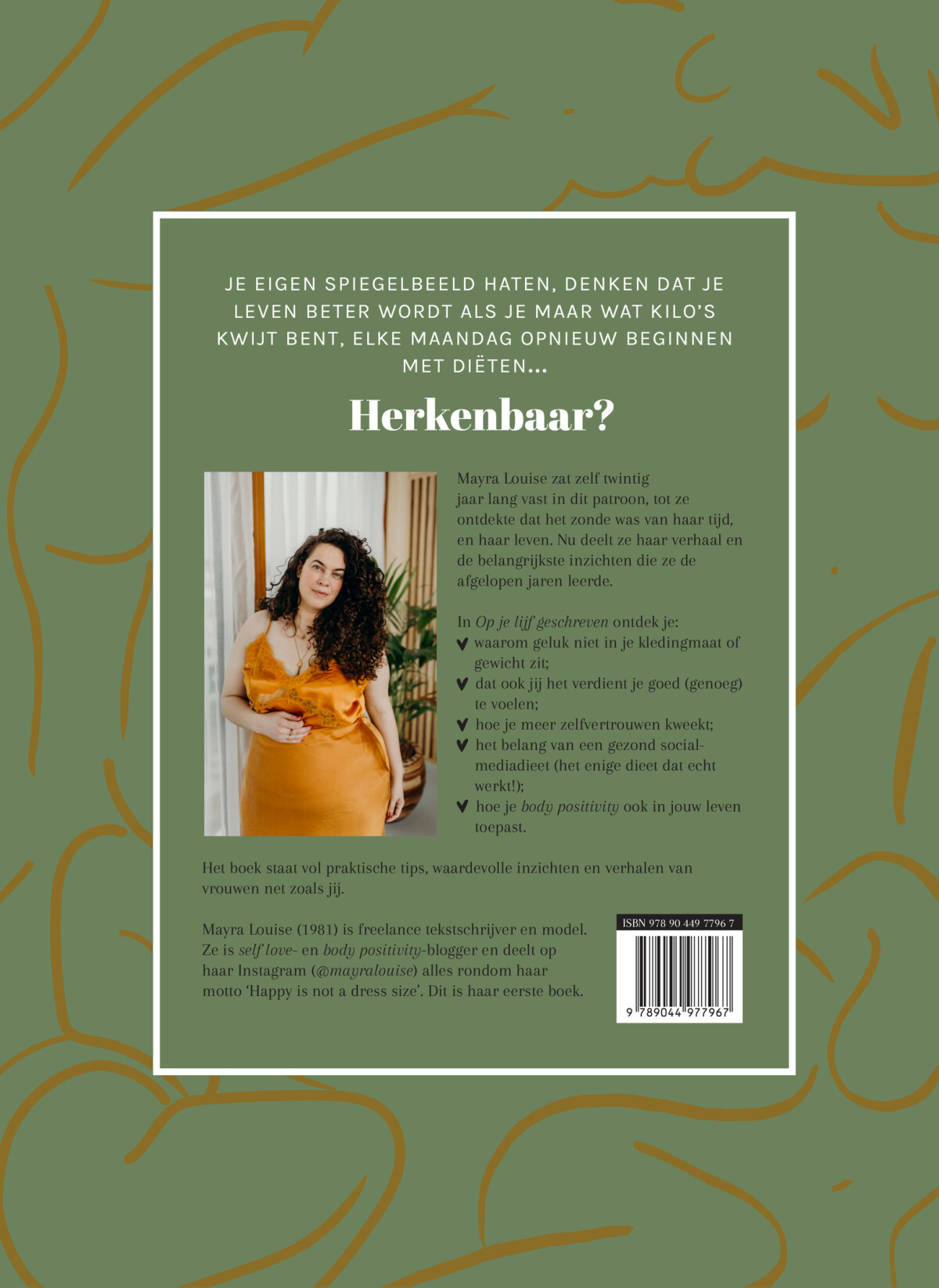 Op je lijf geschreven Op je lijf geschreven achterkant