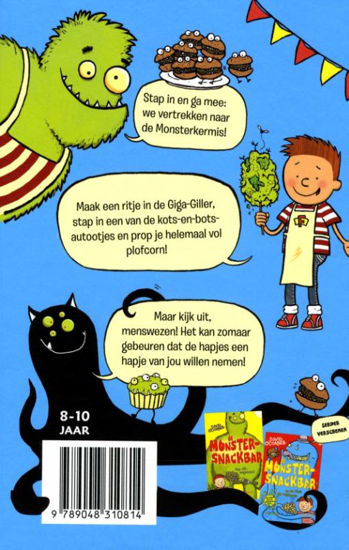 De burgers bijten terug / De monstersnackbar achterkant