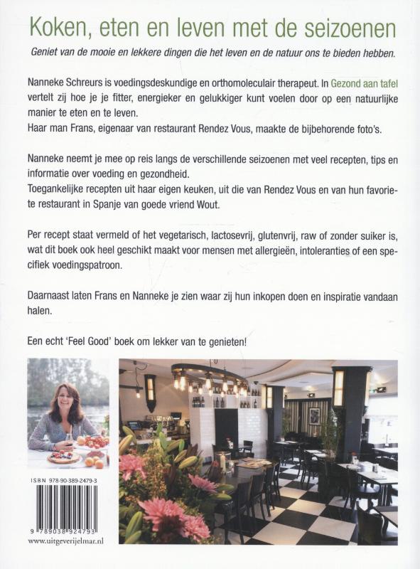 Gezond aan tafel Gezond aan tafel achterkant