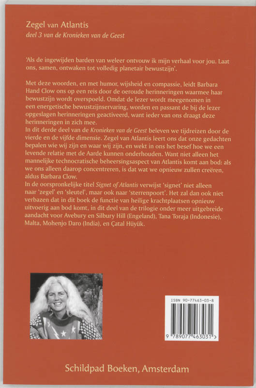 Zegel van Atlantis / Kronieken van de Geest / 3 achterkant