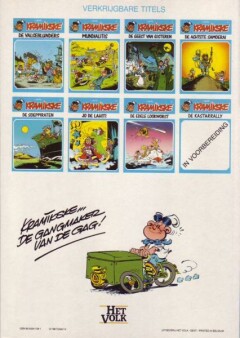 Het staartendorp / De belevenissen van Jommeke / 15 achterkant