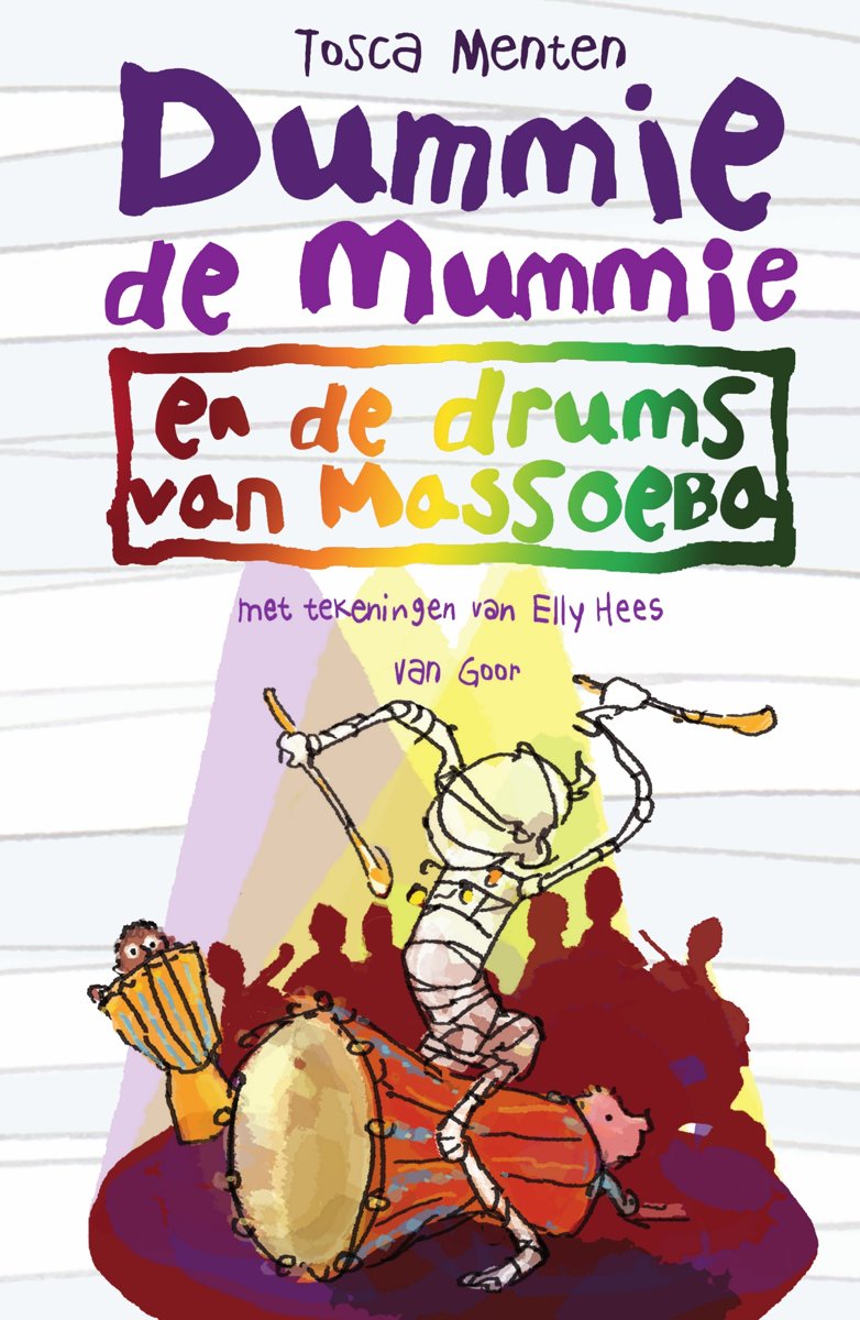 boekenbalie_9789000346677_cover Dummie de mummie en de drums van Massoeba / Dummie de mummie / 7