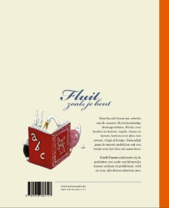 Fluit zoals je bent achterkant