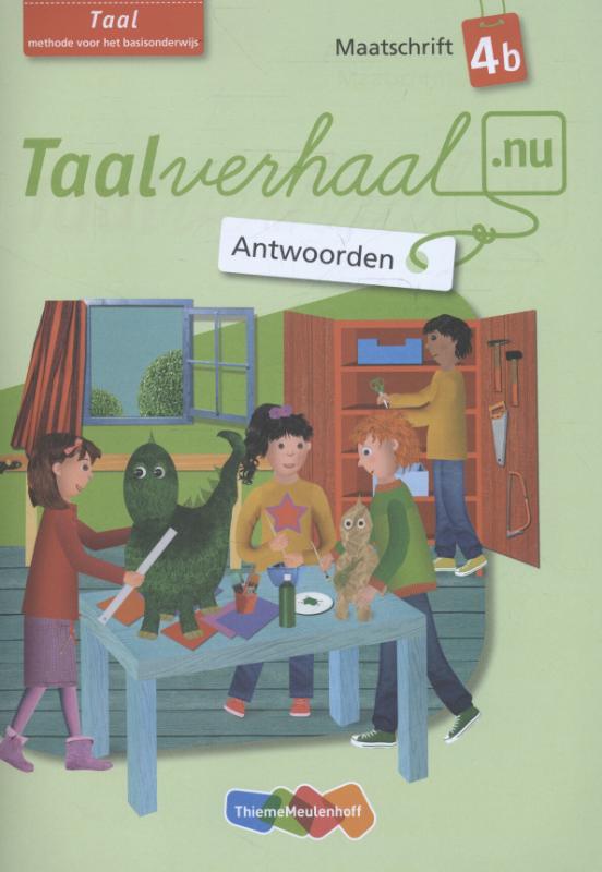 Taalverhaal.nu  - Taal 4b maatschrift-antwoorden