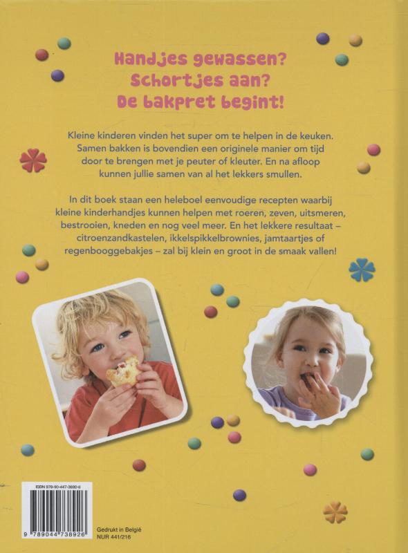 Bakpret voor kids achterkant