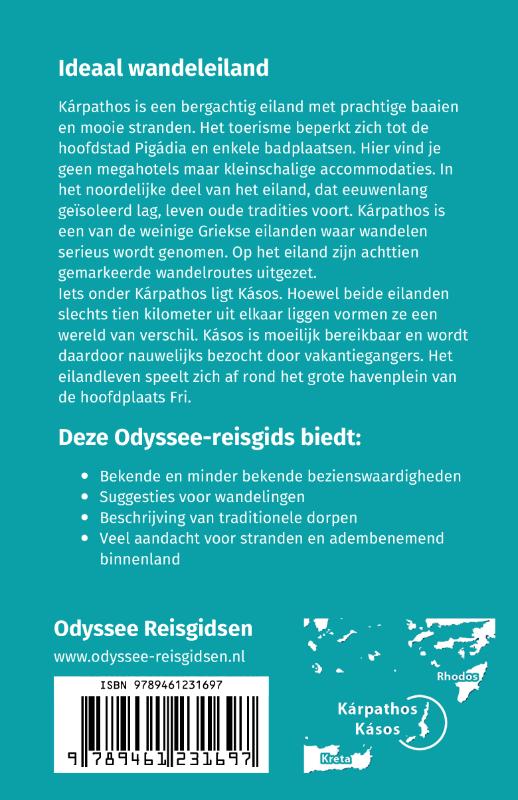 Kárpathos en Kásos / Odyssee reisgidsen achterkant