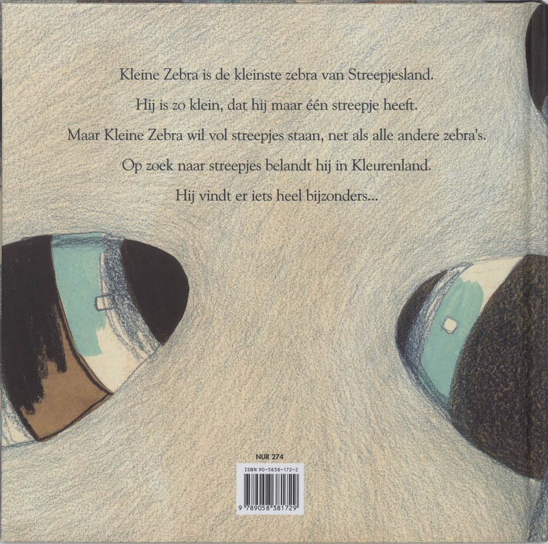 Kleine Zebra achterkant