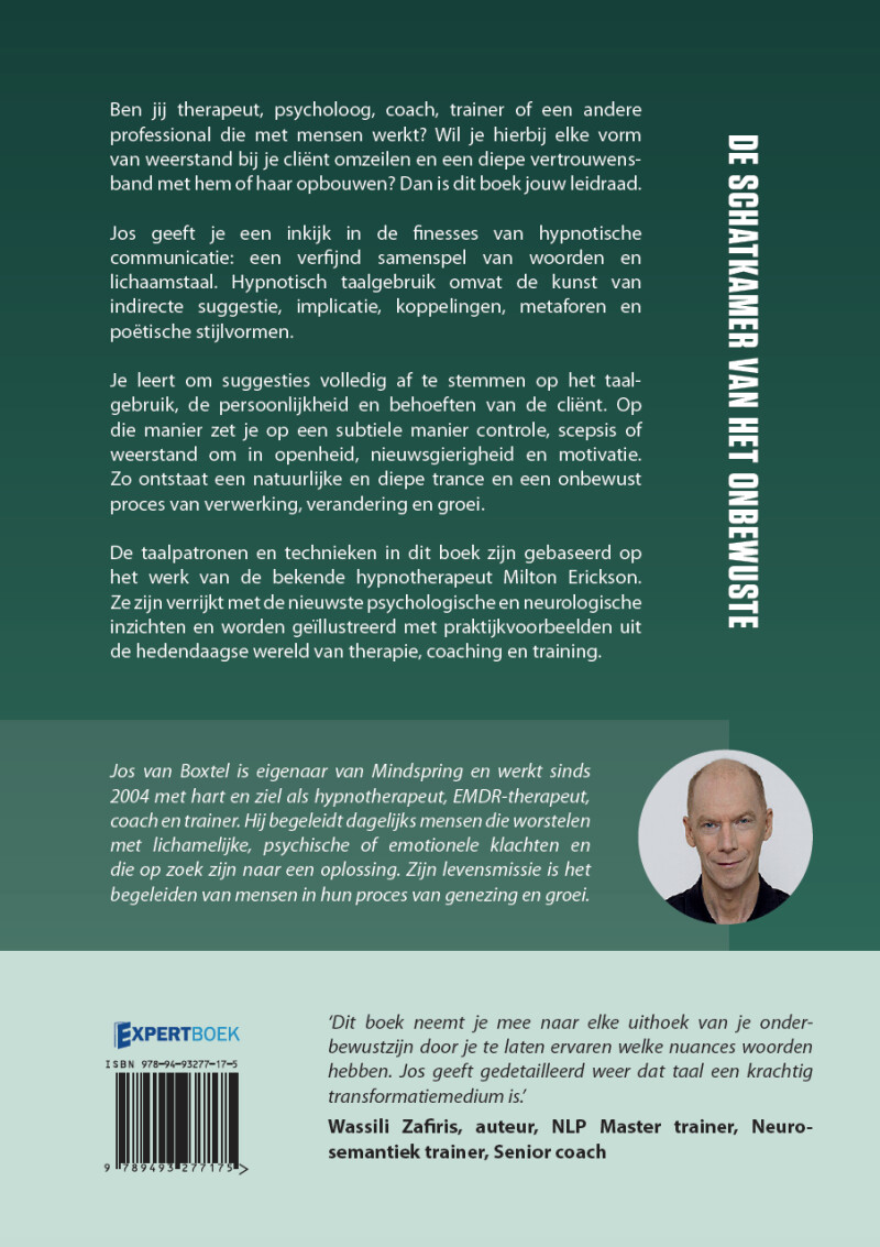 De schatkamer van het onbewuste achterkant