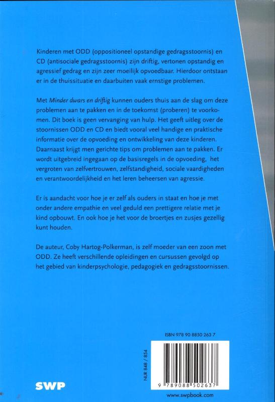 Minder dwars en driftig achterkant