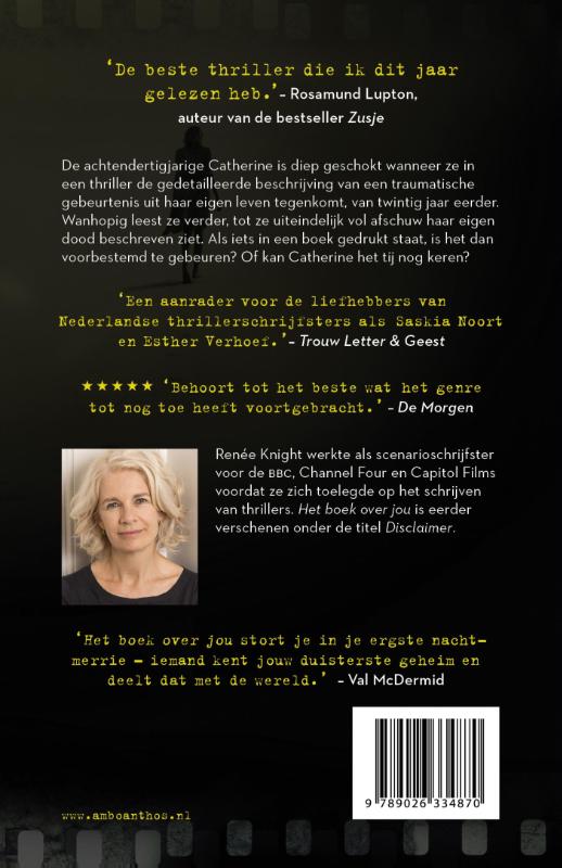 Het boek over jou achterkant