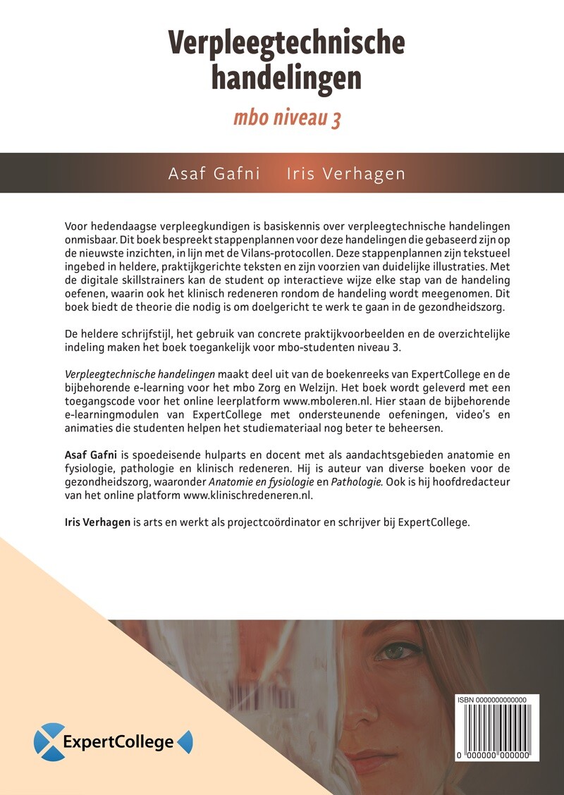 Verpleegtechnische handelingen / mbo niveau 3 achterkant