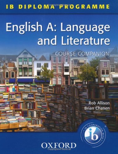 English A Language and Literature