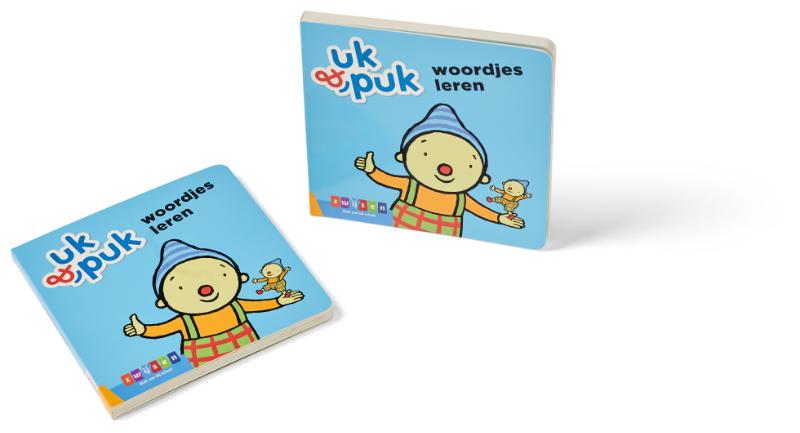 Uk & Puk  -   Uk & Puk woordjes leren achterkant